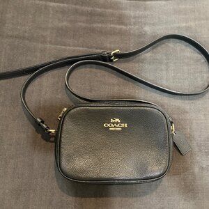 Coach black crossbody mini Jamie camera bag
